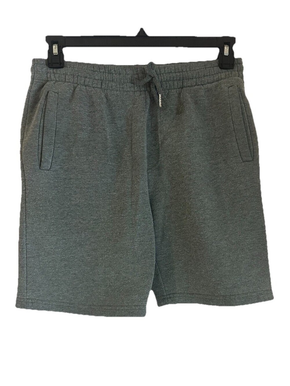 MEN’S FOREVER 21 FLEECE SHORTS – SIZE MEDIUM Gray Good Condition